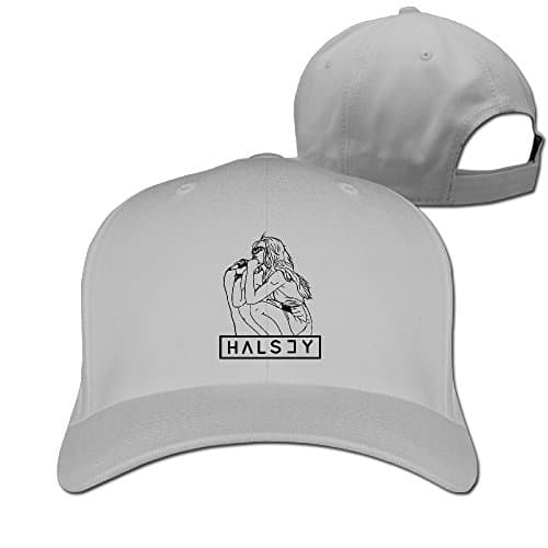 Halsey Sit And Sing Illustrations Plain Sunscreen Trucker Hat Unisex Cap