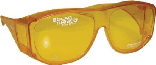 Solar ShieldFits-Over Sunglasses - SS Polycarbonate II Yellow / SOLAR SHIELD II YELLOW POLYCARBONATE LENSES