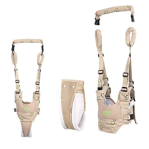 WoltechzBaby Walker Toddler Walking Harness, 4 in 1 Functional Adjustable Baby Walking Assistant for Baby, Safety Stand Up and Walking Learning Helper for Baby 7-24 Months (Blue)