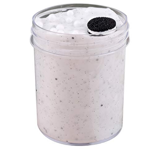 Fiaya Oreo Ice Cream Cookies Sequins Fluffy Floam Cloud Biscuits Slime Mud Putty Scented Stress Relief Clay Toy Kids Gifts