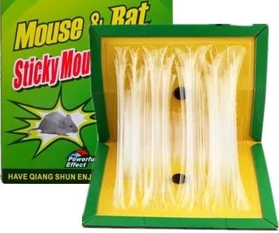 Mr. Garden Mouse Sticker Board, Mouse Trap, Mouse Catcher, 9"x13", 10pcs in