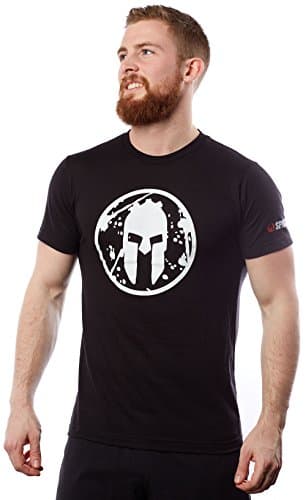 Spartan Helmet Bold Logo Tee - Men's