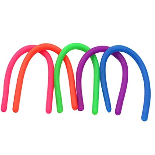 Stretchy String 5Pcs/Set Fidget Toys Anti-Anxiety Squeeze Sensory Toys Relieve Stress Scented Children Super Slow Rising Squeezable Dolls Christmas Gift Decompression Plaything by Pausseo