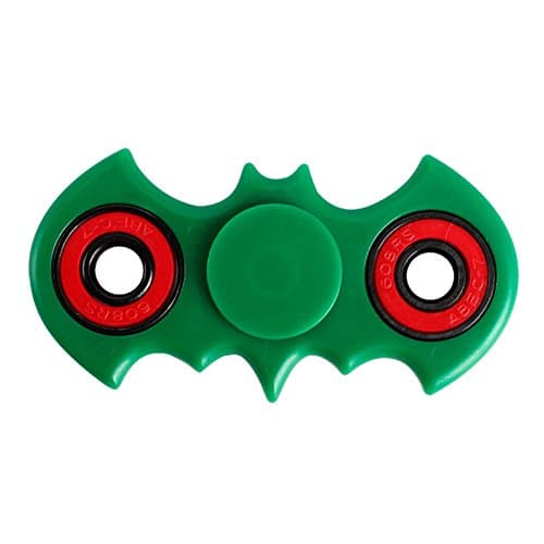 Batmen Fidget Spinner Toy Stress Reducer Hand Spinner High Speed Bearing- Perfect For ADD, ADHD, Anxiety, and Autism Adult Children (green)