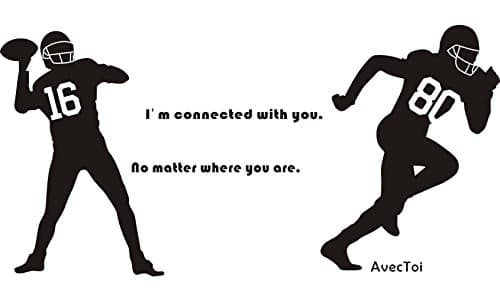 AvecToi Wall Decals & Wall Decor Sticker for Wall Decoration "Montana & Rice Means With You" - Instruction Included