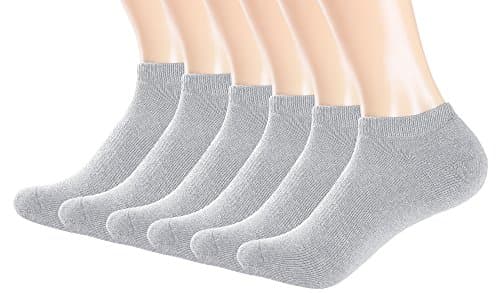 Men`s Hidden Dry Cushion Training Workout Low Cut Socks Athletic No Show Running Sock For Men