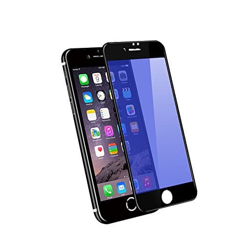 Anti Bule Light Anti Glare iPhone 8 Plus, 7 Plus, Screen Protector, iPhone 8 Plus, 7 Plus Tempered Glass Screen Protector for Apple iPhone 8 Plus, iPhone 7 Plus [Black]