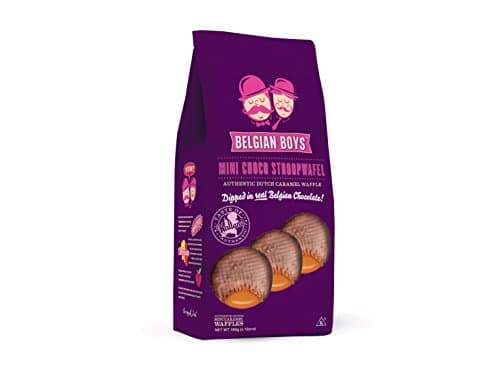Belgian Boys Mini Choco Stroopwafel, 6.35 Ounce