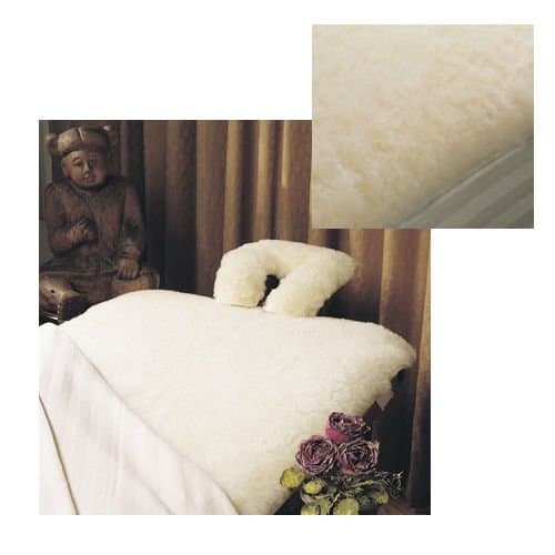 QBC Bundled SnugFleece SnugSoft Elite Massage Table Size 30 x 73 in. - Plus Free QBC eGuide, The Power of Wool