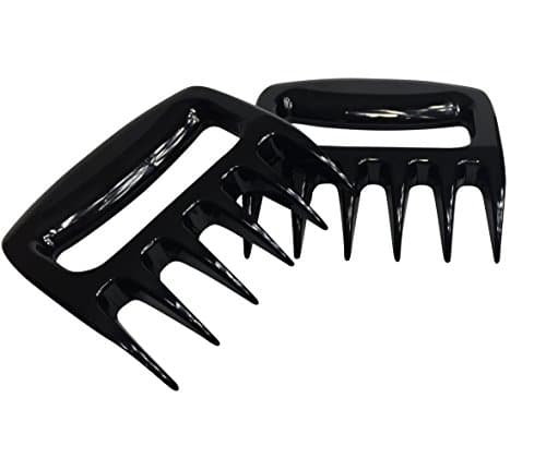 Pulled Pork Claws Shredder, New Set of 2 Bear Paw Meat Handlers, No More Using 2 Forks to Pull your Pork, Perfect BBQ Fork for Handling Hot Meat & Super-Quick Meat Shredder