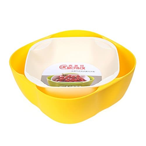 LFIAS a two-tier creative fruit bowl/snack sweet dried fruit box/European fashion fruit bowl set-J