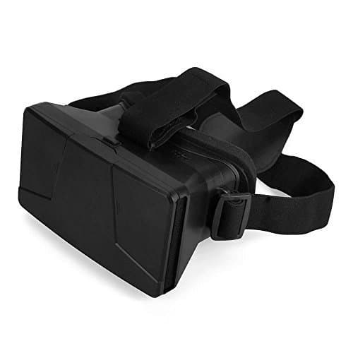LVTING Virtual Reality iMax 3d Video Glasses Head Mount Plastic Version for 3D Movies Games 3.5-6 inch phone