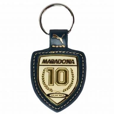Diego Maradona Leather Keyring by Puma