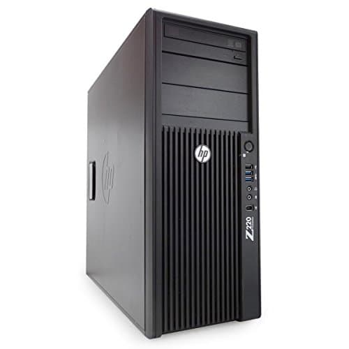 HP Workstation Z220 Desktop Tower - Intel Core i7 up to 3.9GHz, 8GB RAM, 480GB SSD, Windows 10 Pro (Certified Refurbished)