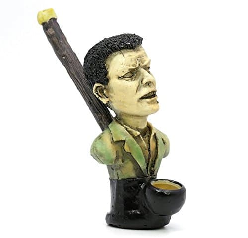 Handmade Tobacco Pipe Zombie Design