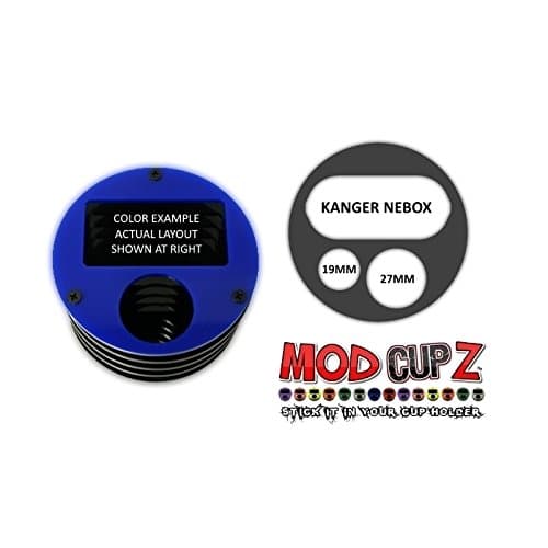 [2441] BLUE Kanger Nebox CUP HOLDER by MODcupZ * kangertech box stand silicone vape case wrap mod