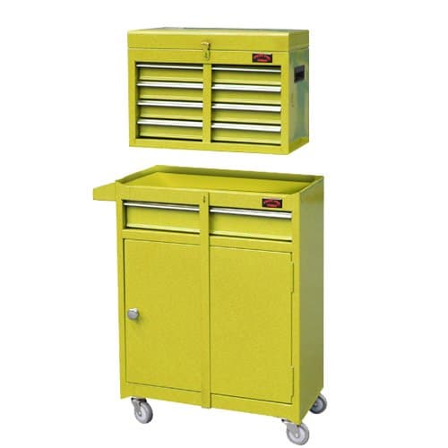 MEDIUM TOOL CHEST TOP CABINET TOP BOX AND ROLL YELLOW