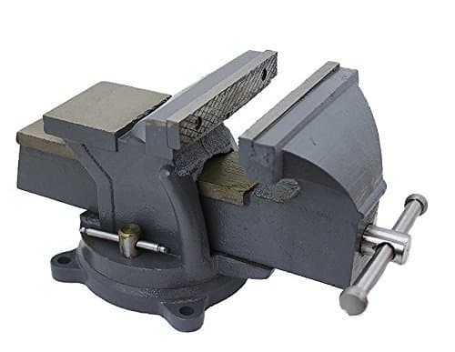 4 Bench Vise Clamp Tabletop Vises Swivel Locking Base Work Bench Top anvil by Clamps