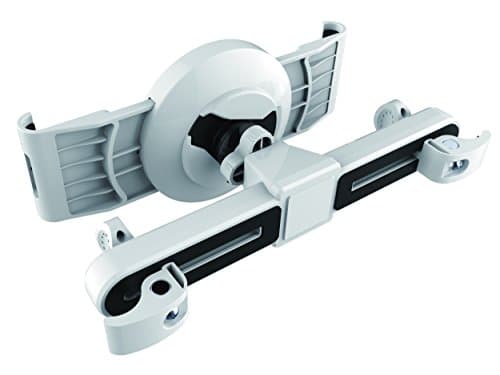 ZAZZ Car Mount for iPad/Kindle and other tablets, (White)