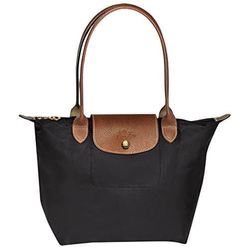 Longchanp Le Pliage Large Black Shoulder Tote Bag