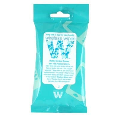 Wireless Wipes Cell Phone Wipes - Green Tea Cucumber