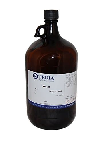 WATER, HPLC, 4x4L Amber Glass (Case)