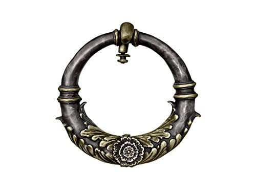 Mr Fredrik Door-Knocker, Brown, Bronze, Multi-Colour, 30 x 30 x 3 cm