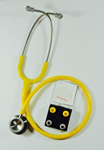 Yellow and Gray Stethoscope KT-120