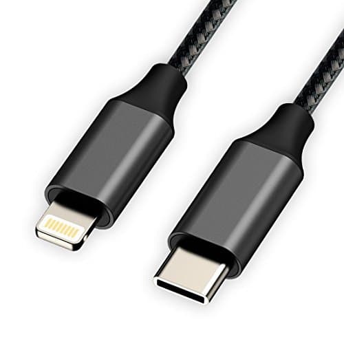 USB Type C to Lightning Cable Power Delivery USB PD, USB C Male to Lightning Data Sync &amp; Fast Charging 4FT/1.2M , for Apple iPhone 8 Plus iPhone X