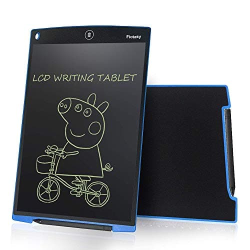LCD Ewriters Tablet Doodle Pad,12 Inch Ewriting Board Digital Drawing Pad,Saving Paper Portable for Home School Office Notice Memo Writing Notepad,Birthday for Kids Boys Girls Men Women