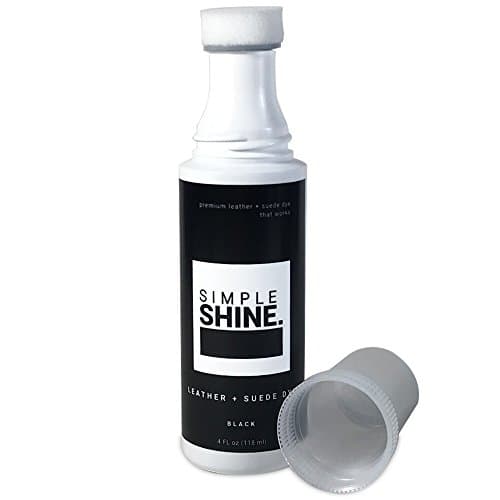 Premium Suede and Leather Dye | Built in Applicator Sponge to Repair Scuffed Damaged Shoes Bags and More| 4oz