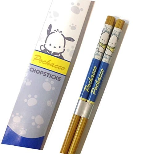 Pochacco 1 Pair Bamboo Chopsticks 9" / 22.5cm