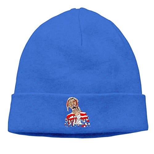 Gucci Gang Lil Pump Cable Knit Skull Caps Thick Soft &amp; Spring Autumn and Winter Beanie Hats for Women &amp; Men Cotton Hat Unisex Cap