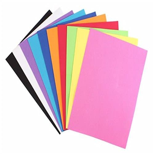 OPPOHERE Foam Sheets, 27*20.5cm, Random color (10PCS)