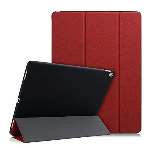 Maxace Case iPad Pro 12.9 Inch (Not Fit 2017), Slim Lightweight Multi-Angle Viewing Folio Smart Stand Cover Auto Sleep/Wake Apple iPad Pro 12.9 Inch 2015 Release Tablet - Red