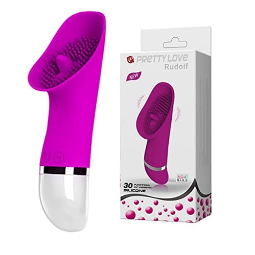 30 Speeds Cli toris Thrilling Tongue Brush Silicone Vi bra tor for Women Clit Pussy Pump Oral To ys To ys Product