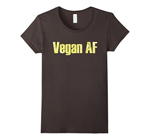 Womens Vegan Gift Vegetarian Shirt Medium Asphalt