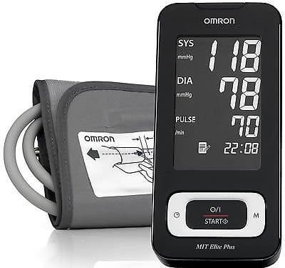 Omron MIT Elite Plus Fully Auto Upper Arm Blood Pressure Monitor Hem-7301 New