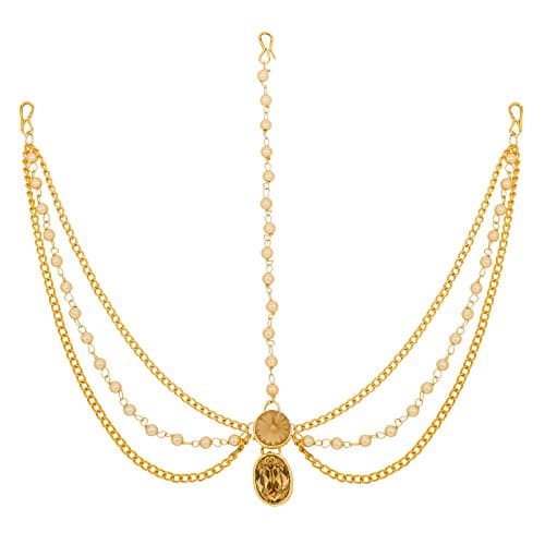 The Luxor Fashionable Golden Mathapatti