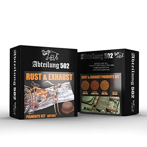 Abteilung 502 Rust & Exhaust Pigments Set # ABT403