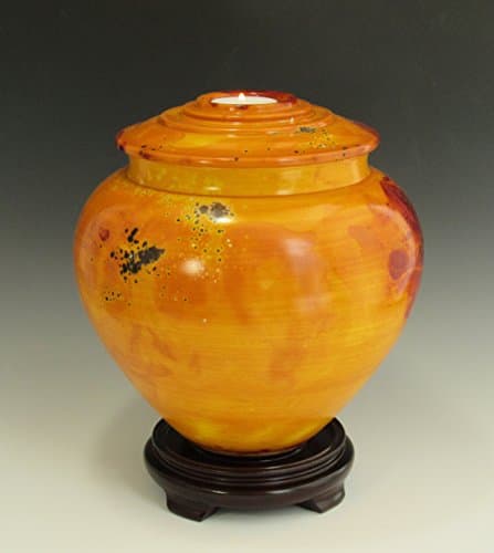 Large Ceramic Urn for Ashes, Keepsake, Treasury Urn, Pet Urn, Lidden Container in Handmade, Alternative Fire Pottery, SacredUrns, Susan Fontaine Pottery, Fine Ceramic Art