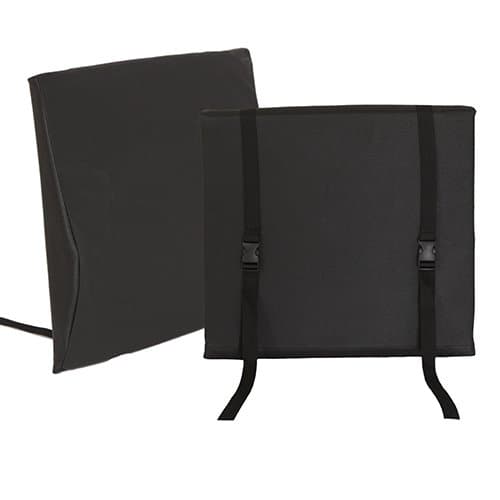 Protekt Back Support Cushion with Wheelchair Straps - 16" x 17"