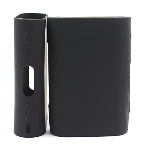 Non-slip Kangertech Nebox 60w Protective Gel Silicone Skin Case Cover Skin Sleeve Wrap Perfect Fit Nebox 60w Kit (Black)