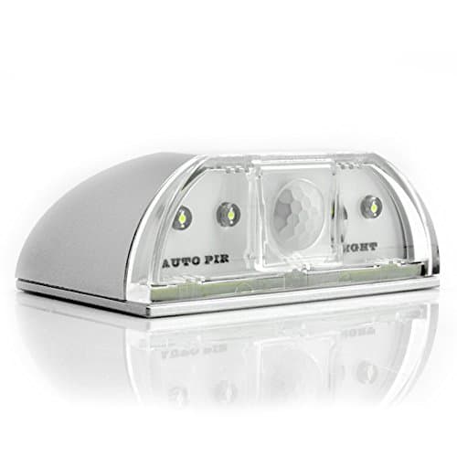 Battery Powered Automatic Motion Detection Sensor Mini LED Night Light, Stick-Anywhere Indoor &amp; Outdoor