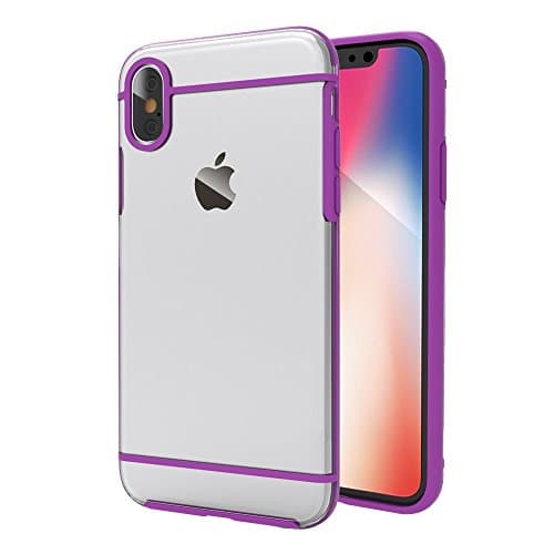 iPhone X Case,Mushion Clear iPhone X Cover Anti Scratches TPU Bumper Shell Raised Edge Protection for iPhone 10 2017