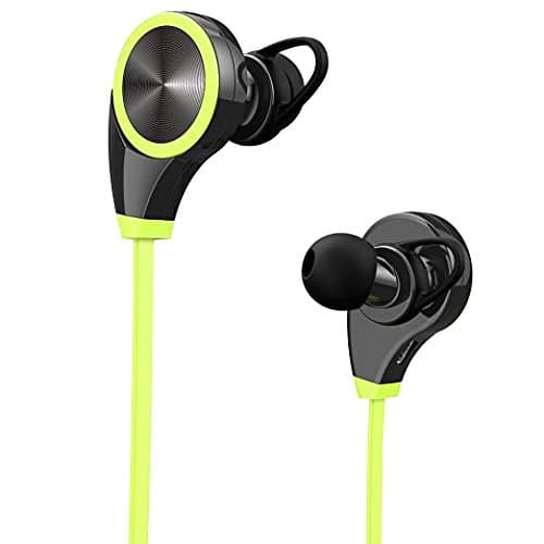 5 Colors Wireless Bluetooth Headset For Phone 4.0 Earbud Headphone Sporting (Green)