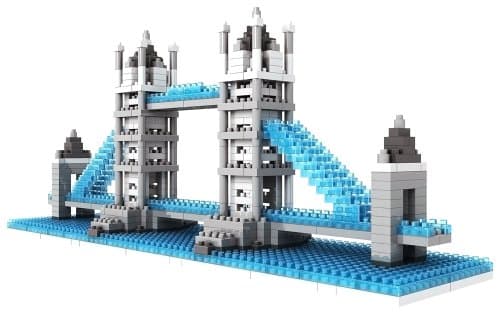 LOZ Building & Construction 9371 Tower Bridge Building Blocks (570 Piece)