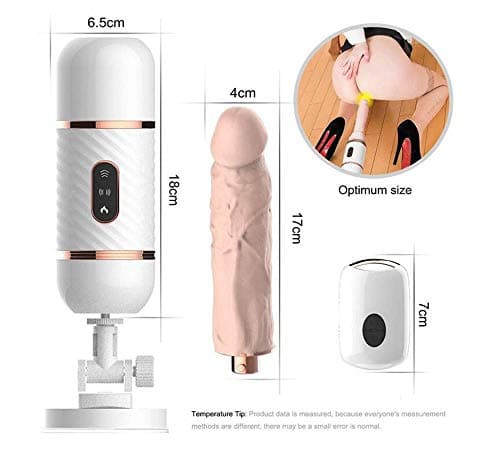Automatic Women Training Equipment,7 Modes Flexible Vibration Heating Medical Silicone Wand with Hands-Free Suction Cup,Waterproof