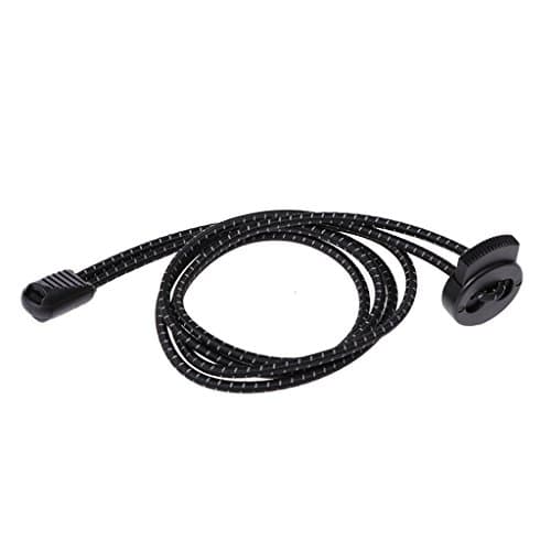 Yanhonin 1 Pair Elastic Self-locking Shoe Laces Reflective Lacing System Elastic for Sports Running Triathlon Shoes