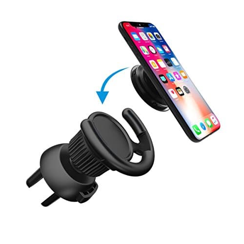 Car Mount for Pop Socket IMEEK Pop Out Stand Air Vent Cell Phone Clip Holder for PopSocket Expanding Grip Stand Users- Black(Pop Socket Not Included)